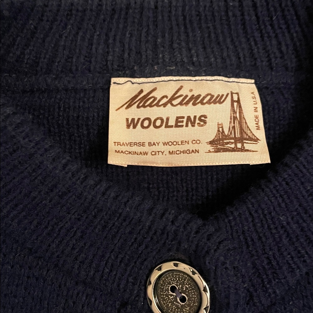 Wool Patterned Cardigan - Picture 2 of 3